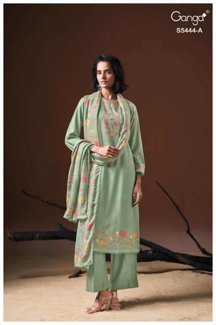 Ganga bovie 5444 wholesale ladies dress material suppliers in chennai